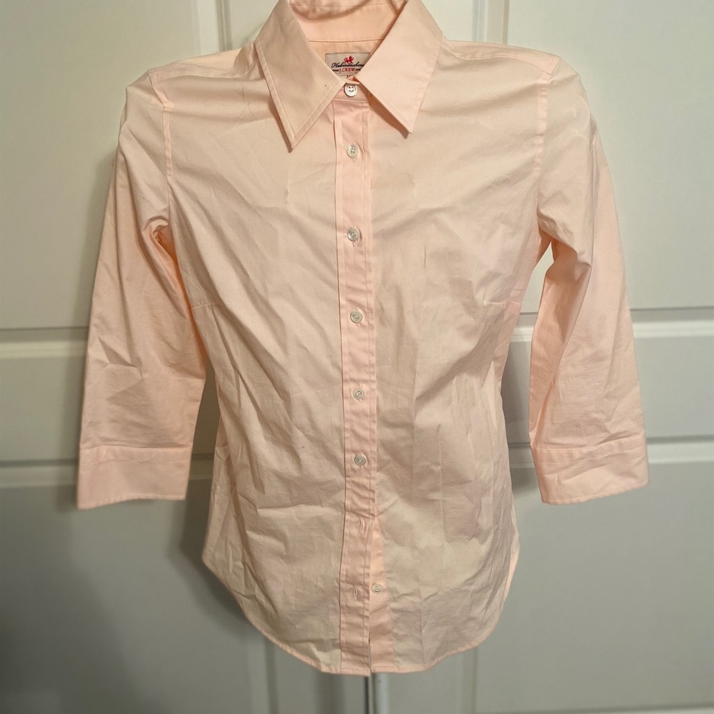 Peach J. Crew button down